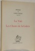 La Nuit et Les Chants de la Galère. Poèmes Tome II.. CHAZAI, Louis.