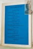 Métiers curieux de Paris. Couverture de Jacques Boullaire. Huit photographies inédites de Robert Doisneau.. FOURNIER, Albert.