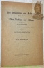 Die Discourse der Mahlern Zürich 1721-23 und der Mahler der Sitten Zürich 1746. Ein Beitrag zur Geschichte der nhd. Schriftsprache in der Schweiz. ...