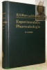 Die experimentelle Pharmakologie als Grundlage der Arzneibehandlung. 8. Auflage vollständig neu bearbeitet von Prof. Dr. Hans H. Meyer und Prof. Dr. ...