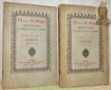 Monseigneur de Ségur souvenirs et récit d’un Frère. 7e édition. 2 volumes.. SEGUR, Marquis de.