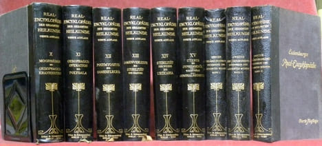 Real-Encyclopädie der Gesammten Heilkunde, Medizinisch-chirurgisches Handwörterbuch für praktische Ärzte. 4. gänzlich umgearbeitete Auflage. 15 Bände ...