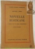 Novelle rusticane. A cura e con un saggio introduttivo di Luigi Russo.. VERGA, Giovanni.