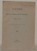 Valérie ou Maîtres et imitateurs de Mme de Krüdener. Extrait du Bul. de l’Inst. National Genevois.. KOHLER, Pierre.