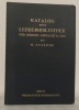 Katalog einer Lehrerbibliothek für höhere Lehranstalten. 2. durchgesehene und erweiterte Auflage.. STOEWER, W.
