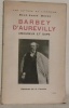 BARBEY D’AUREVILLY amoureux et dupe. Collection Les Lettres et l’Histoire.. DOYON, René-Louis.
