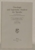 Ontologie und logistische Analyse der Sprache. Eine Untersuchung zur zeitgenössischen Universaliendiskussion.. KÜNG, Guido.