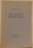 Religionssoziologie.Nach der vierten Auflage übersetzt von Helmut Schoeck.. WACH, Joachim.
