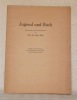 Jugend und Buch. Betrachtungen eines Schulbibliothekars. Beilage zum 86. Programm der St. Gallischen Kantonsschule für das Schuljahr 1942/43.. HILTY, ...