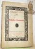 Medio Evo e Rinascimento. Biblioteca della “Rassegna” XIX.. SICILIANO, Italo.