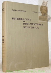Introducere in documentarea stiintifica.