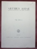 ARTIBUS ASIAE. Institute of Fine Arts - New York University.Vol. XXVI, 3/4.. 