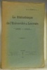 La Bibliothèque de l’Université de Louvain “1636-1914”.. MOREAU, Ed. de.