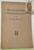 Die französische Renaissancelyrik.. HATZFELD, Helmut.