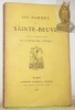 Les Cahiers de Sainte-Beuve. Suivis de quelques pages de littérature antique.. SAINTE-BEUVE.