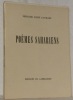 Poèmes Sahariens.. GAVILLET, Fernand-Louis.