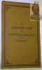 A laboratory guide in urinalysis and toxicology. Third edition.. WITTHAUS, R. A.