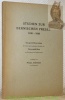 Studien zur bernischen Presse 1830 - 1840. Diss.. MÜNCH, Paul.