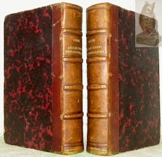 Récréations Philologiques ou Recueil de notes pour servir à l’histoire des mots de la langue française. Deuxième Edition. Tome Premier et Tome Second, ...