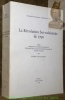 La Révolution bas-valaisanne de 1790. Thèse.. DEVANTHEY, Pierre.