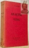 Analyse des vins. 2e édition revue.. JAULMES, P.