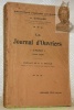 Un journal d’ouvriers. “L’Atelier”. 1840 - 1850. Préface de M. C. Bouglé.. CUVILLIER, A.
