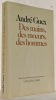 Des mains, des moeurs, des hommes.. GUEX, André.