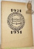 SCHWEIZER Bibliophilen Gesellschaft. Festschrift zu ihrem Zehnjährigen Bestehen 1921-1931.. 