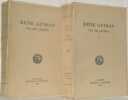 Lettres. 2 volumes.. GUISAN, René.