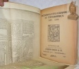 INCUNABULA Xylographica et Typographica 1455-1500. Lagercatalog 585.Catalogue 585. Avec 14 planches et 157 illustrations.. 