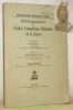 Bibliographie de l’Eglise Evangélique Réformée de la Suisse. 3me Cahier: Genève, 1e partie (Constitutions, Histoire, biographies, ...