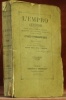 L’Empro genevois, caches, rondes, rîmes et kyrielles enfantines; cris populaires, sobriquets; le fer à bisoles. Etudes ethnographiques. Seconde ...
