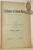 L’influence de Clément Marot au XVIIme et XVIIIme siècle. Thèse.. LERBER, Walther de.