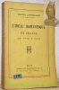 L’idéal romanesque en France de 1610 à 1816.. CHERBULIEZ, Victor.