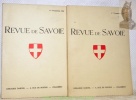 REVUE DE SAVOIE. 3e Trimestre 1956 et 1er Trimestre 1958.. 