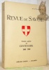 REVUE DE SAVOIE. Numéro spécial du Centenaire 1860-1960.. 