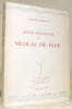Petite biographie de Nicolas de Flue. Collection : “Les Cahiers du Rhône”.. JOURNET, Charles.