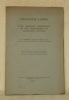 Linguistic lapses with especial reference to the perception of linguistic sounds. Dissertation.. LYMAN WELLS, Frederic.