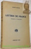 Lettres de France. Périodes et problèmes.. KOHLER, Pierre.