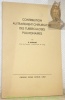 Contribution au traitement chirurgical des tuberculoses pulmonaires. Dissertation.. HONORE, D.