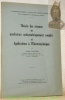 Théorie des réseaux en quadrature antisymétrique couplés et applications à l’Electrotechnique. Thèse d’agrégation de l’enseigenement supérieur.. ...