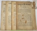 Le Cléricalisme Dévoilé. Publication périodique. 4 premiers numéros Déc. 1872 - Févr. 1873.. HUBER, Franz. - DUCOMMUN, Elie.
