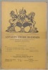 Annales Fribourgeoises. Organe officiel de la Société d’Histoire du Canton de Fribourg. XXXIIme année en 5 fascicules.. 