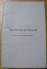 The Physics of Idealism. Thesis.. HINMAN, Edgar Lenderson.