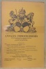 Annales Fribourgeoises. Organe officiel de la Société d’Histoire du Canton de Fribourg. XXIXme année en 4 fascicules.. 