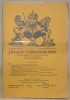 Annales Fribourgeoises. Organe officiel de la Société d’Histoire du Canton de Fribourg. XXVIIIme année en 5 fascicules.. 