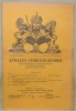 Annales Fribourgeoises. Organe officiel de la Société d’Histoire du Canton de Fribourg. XXVIIme année en 6 fascicules.. 