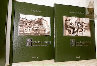 Bistrots genevois : miroir du temps. Tome I et tome II avec emboitage.. BAETTIG, Michèle et Michel.