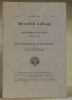 The psychomachia of prudentius. Thesis. Meredith College, series 23, november 1929, No. 1. Quarterly Bulletin. 1929 - 1930.. PORTER, Mary Louise.