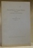 The Life History of Varanus Niloticus (Linnaeus). Thesis. Reprinted from Journal of Entomology and Zoology.. COWLES, Raymond Bridgman.